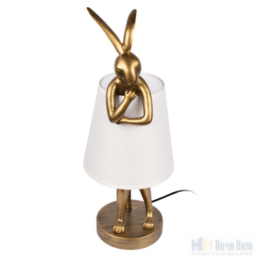 Лампа настольная Loft IT Lapine 10315/A White, раздел каталога Настольные лампы с абажуром интернет-магазина Ночи Нет