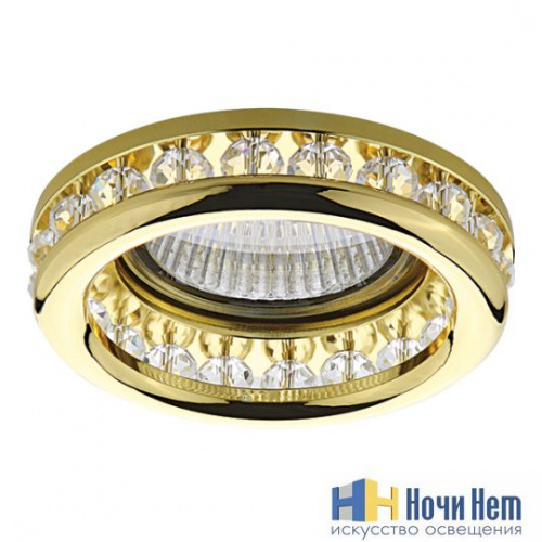 Встраиваемый точечный светильник Lightstar Monilo 031702, раздел каталога Точечные светильники с хрусталем интернет-магазина Ночи Нет