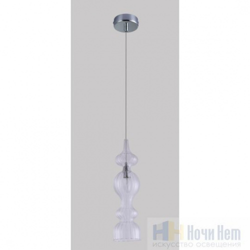 Светильник подвесной Crystal Lux Iris SP1 A transparent, раздел каталога Подвесы 1 лампа интернет-магазина Ночи Нет