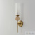 Бра Crystal Lux SIMPLY AP1.1 BRASS 4080/401.1, раздел каталога Бра с плафоном интернет-магазина Ночи Нет