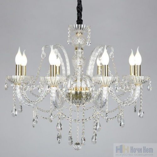 Люстра Omnilux Bonaita OML-70103-08, раздел каталога Хрустальные люстры интернет-магазина Ночи Нет