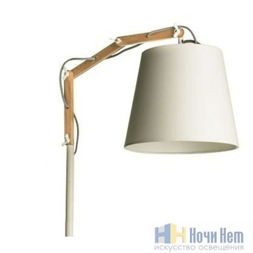 Торшер Arte Lamp Pinocchio A5700PN-1WH, раздел каталога Торшеры с абажуром интернет-магазина Ночи Нет