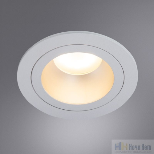 Светильник встраиваемый Arte Lamp Alkes A2161PL-1WH, раздел каталога Поворотные точечные светильники интернет-магазина Ночи Нет