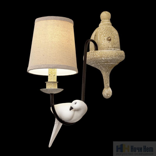 Бра Loft IT Birds LOFT1029W-1, раздел каталога Бра с абажуром интернет-магазина Ночи Нет