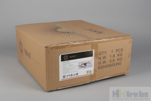 Люстра Aployt Flor APL.611.17.06, раздел каталога Люстры с плафонами интернет-магазина Ночи Нет