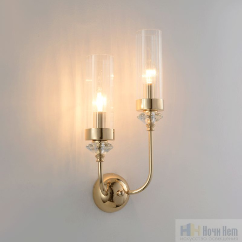 Бра Crystal Lux SECRET AP2 GOLD 4050/402, раздел каталога Бра с плафоном интернет-магазина Ночи Нет