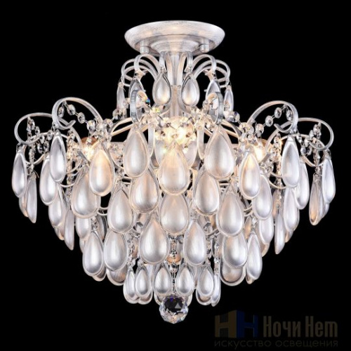 Люстра Freya Chabrol FR2302CL-04S, раздел каталога Стеклянные люстры интернет-магазина Ночи Нет