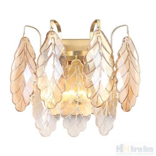 Бра Crystal Lux TREVI AP2 BRASS 3220/402, раздел каталога Хрустальные бра интернет-магазина Ночи Нет