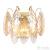 Бра Crystal Lux TREVI AP2 BRASS 3220/402, количество ламп - 2, площадь освещения - 4 кв.м Бра Crystal Lux TREVI AP2 BRASS 3220/402, раздел каталога Хрустальные бра интернет-магазина Ночи Нет