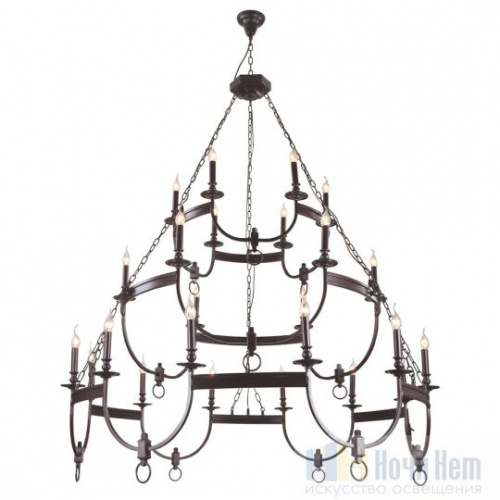 Люстра Crystal Lux Suerte brown SP12+6+6, раздел каталога Большие люстры интернет-магазина Ночи Нет