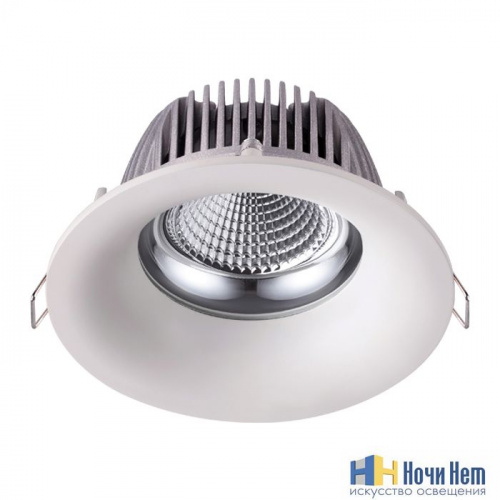 Встраиваемый светильник Novotech Glok 358025, раздел каталога Светодиодные точечные светильники интернет-магазина Ночи Нет