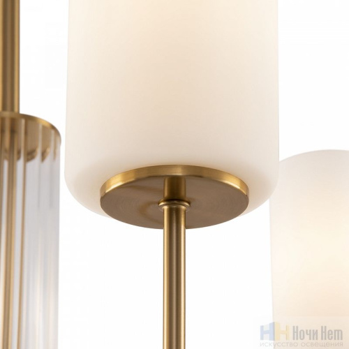 Люстра Freya Agnes FR5184PL-08BS, раздел каталога Люстры с плафонами интернет-магазина Ночи Нет