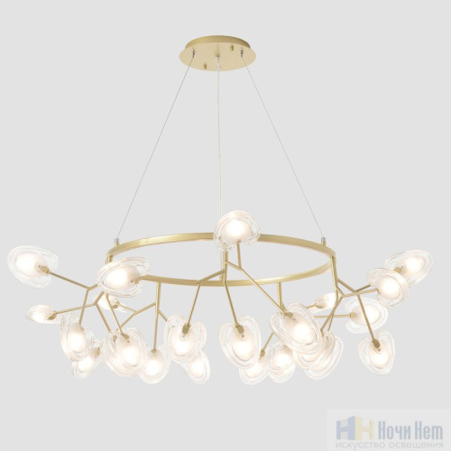 Люстра Crystal Lux SOLE SP25 GOLD 3021/225, раздел каталога Кованые люстры интернет-магазина Ночи Нет