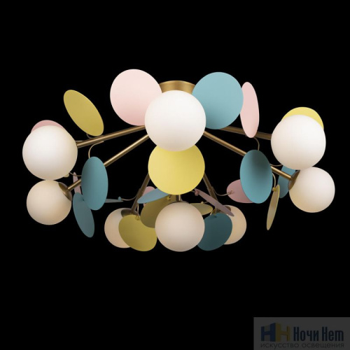 Люстра Loft IT Matisse 10008/8C Mult, раздел каталога Люстры с плафонами интернет-магазина Ночи Нет