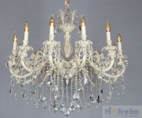 Люстра подвесная Omnilux Taranto OML-74403-12, раздел каталога Хрустальные люстры интернет-магазина Ночи Нет