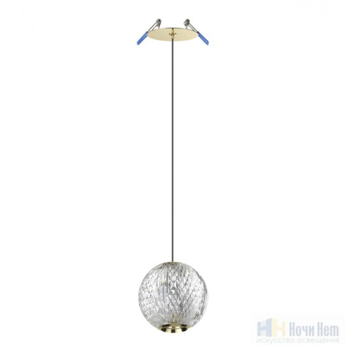 Светильник подвесной Odeon Light Crystal 5008/5LA, раздел каталога Подвесы 1 лампа интернет-магазина Ночи Нет