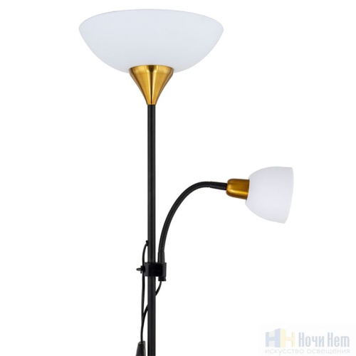 Торшер Arte Lamp Duetto A9569PN-2BK, раздел каталога Торшеры с плафоном интернет-магазина Ночи Нет