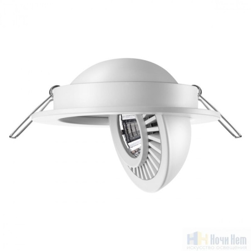 Встраиваемый светильник Novotech Gesso 358815, раздел каталога Поворотные точечные светильники интернет-магазина Ночи Нет