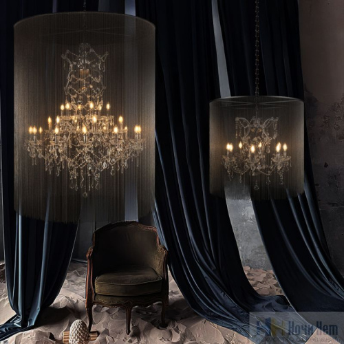 Люстра LOFT IT Vaille Crystal 10450/500, раздел каталога Хрустальные люстры интернет-магазина Ночи Нет