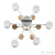 Люстра Lumion Rondo 8231/6C, количество ламп - 6, площадь освещения - 10 кв.м Люстра Lumion Rondo 8231/6C, раздел каталога Люстры с плафонами интернет-магазина Ночи Нет