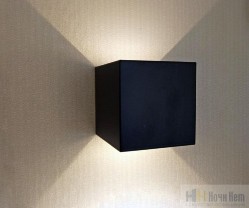 Уличный настенный светильник Kink Light Куб 08585,19(3000K), раздел каталога Настенные уличные светильники интернет-магазина Ночи Нет
