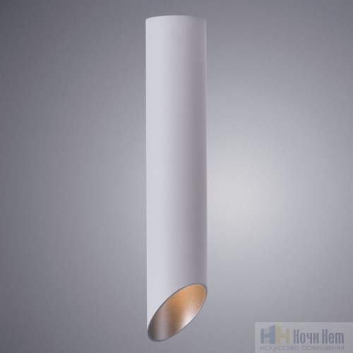 Точечный светильник Arte Lamp Pilon-Silver A1536PL-1WH, раздел каталога Накладные точечные светильники интернет-магазина Ночи Нет