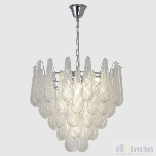 Люстра Crystal Lux FONTAIN SP10 CHROME 1803/310, раздел каталога Стеклянные люстры интернет-магазина Ночи Нет