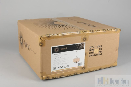 Люстра Aployt Korin APL.613.03.05, раздел каталога Люстры с абажурами интернет-магазина Ночи Нет