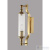 Бра Crystal Lux TOMAS AP1 GOLD, количество ламп - 1, площадь освещения - 3 кв.м Бра Crystal Lux TOMAS AP1 GOLD, раздел каталога Бра с плафоном интернет-магазина Ночи Нет