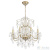 Люстра Crystal Lux ODELIS SP8 GOLD 2571/308, раздел каталога Хрустальные люстры интернет-магазина Ночи Нет