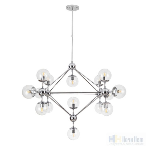 Люстра Arte Lamp Bolla A1664SP-15CC, раздел каталога Люстры с плафонами интернет-магазина Ночи Нет