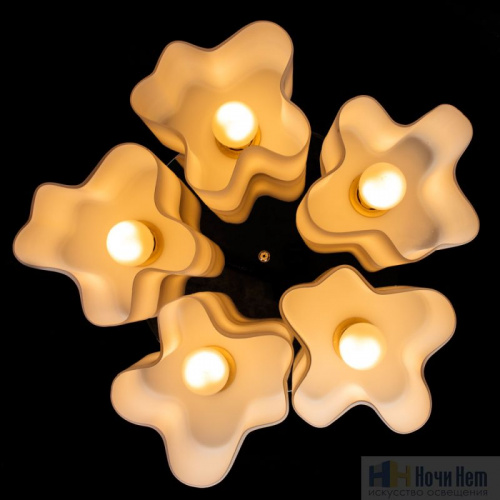 Люстра Arte Lamp Serenata A3479PL-5CC, раздел каталога Люстры с плафонами интернет-магазина Ночи Нет