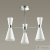 Люстра Lumion Quinn 3661/3C-0039144, раздел каталога Люстры с плафонами интернет-магазина Ночи Нет