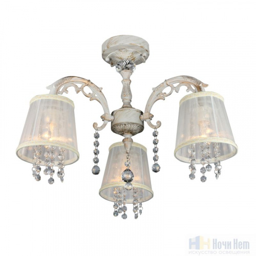 Люстра потолочная Omnilux Bologna OML-30007-03, раздел каталога Люстры с абажурами интернет-магазина Ночи Нет