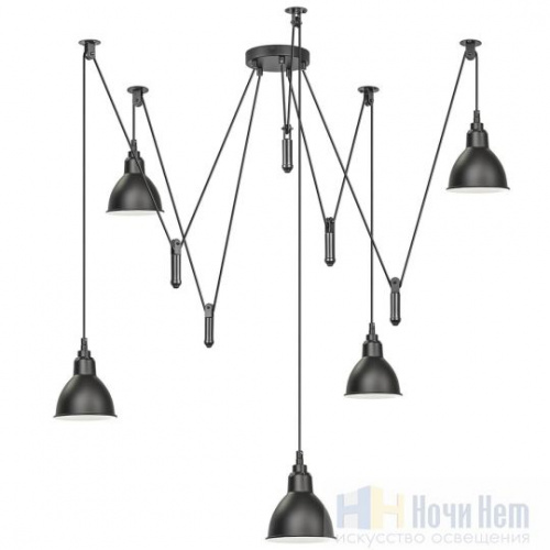 Люстра Lightstar Acrobata 761057, раздел каталога Люстры с плафонами интернет-магазина Ночи Нет