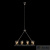 Люстра LOFT IT Candlelight 10437/760R, раздел каталога Люстры с плафонами интернет-магазина Ночи Нет