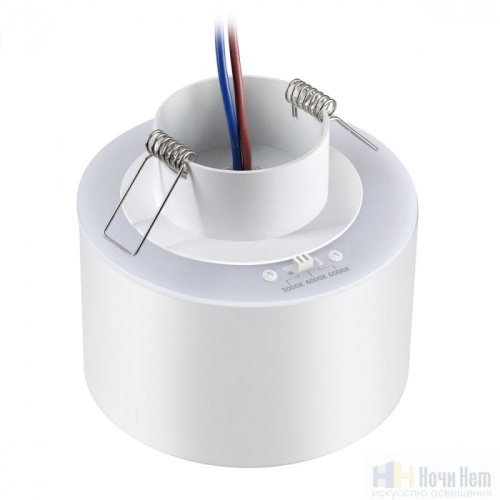 Встраиваемый светильник Novotech Giro 358961, раздел каталога Светодиодные точечные светильники интернет-магазина Ночи Нет