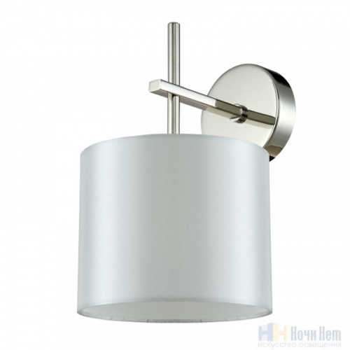 Бра Crystal Lux SERGIO AP1 NICKEL, раздел каталога Бра с абажуром интернет-магазина Ночи Нет