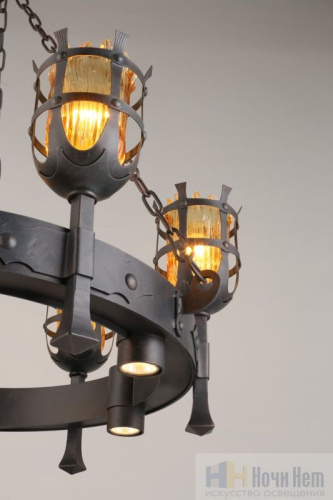 Люстра Aployt Simona APL.500.03.12, раздел каталога Кованые люстры интернет-магазина Ночи Нет