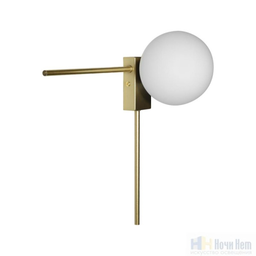 Бра Loft IT Meridian 10132/B Gold, раздел каталога Бра с плафоном интернет-магазина Ночи Нет