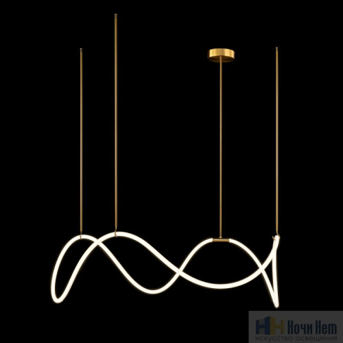 Люстра LOFT IT Thread 10388P/B Brass, раздел каталога Светодиодные люстры интернет-магазина Ночи Нет