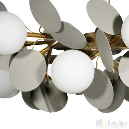 Люстра Loft IT Matisse 10008/12 Grey, раздел каталога Люстры с плафонами интернет-магазина Ночи Нет