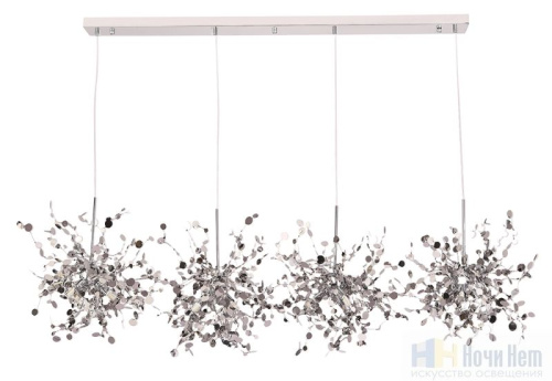 Люстра Crystal Lux GARDEN SP3х4 L1600 CHROME 1861/212, раздел каталога Кованые люстры интернет-магазина Ночи Нет