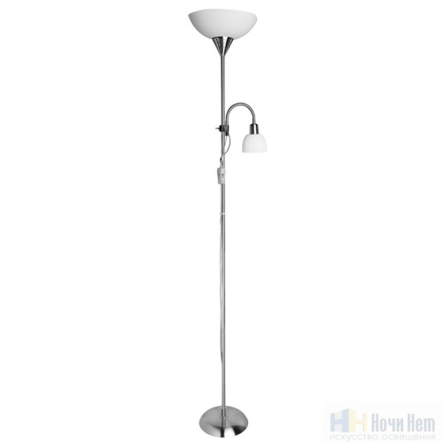 Торшер Arte Lamp Duetto A9569PN-2SS, раздел каталога Торшеры с плафоном интернет-магазина Ночи Нет
