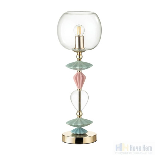 Настольная лампа Odeon Light Bizet 4855/1T, раздел каталога Настольные лампы с плафоном интернет-магазина Ночи Нет