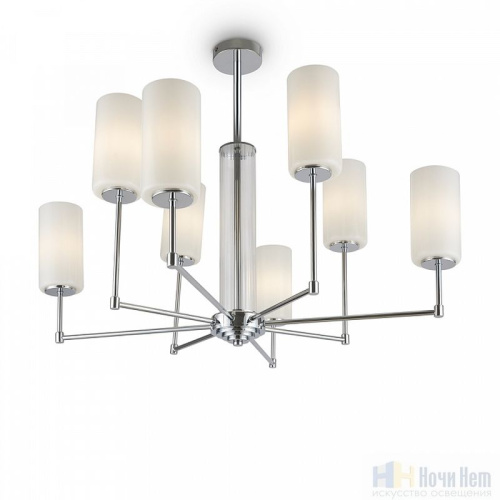 Люстра Freya Agnes FR5184PL-08CH, раздел каталога Люстры с плафонами интернет-магазина Ночи Нет