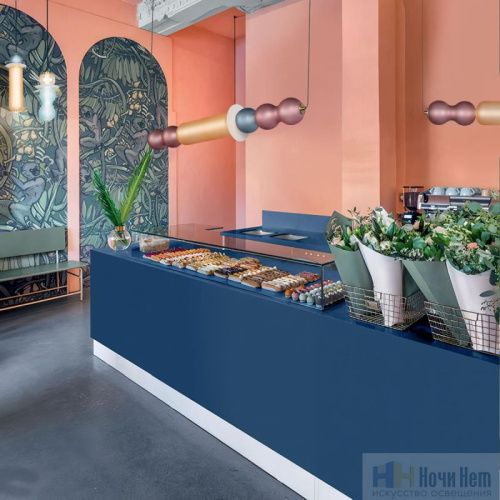 Люстра Loft IT Lollipop 10239P/G, раздел каталога Светодиодные люстры интернет-магазина Ночи Нет