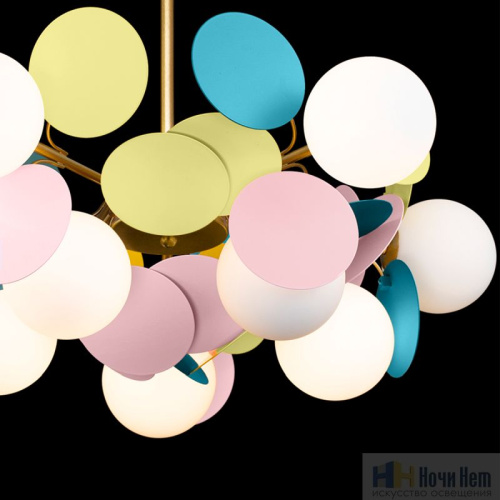 Люстра Loft IT Matisse 10008/10 mult, раздел каталога Люстры с плафонами интернет-магазина Ночи Нет