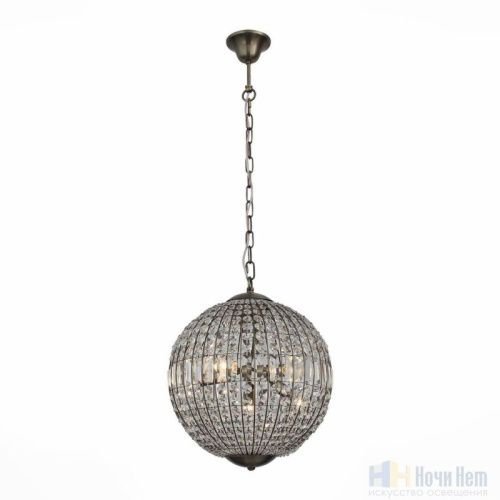 Люстра St.Luce Mondo d=400 мм, бронза - SL226.303.05, раздел каталога Хрустальные люстры интернет-магазина Ночи Нет