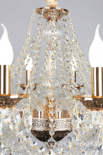 Люстра подвесная Omnilux Gadoni OML-74803-10, раздел каталога Хрустальные люстры интернет-магазина Ночи Нет